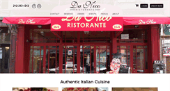 Desktop Screenshot of danicoristorante.com